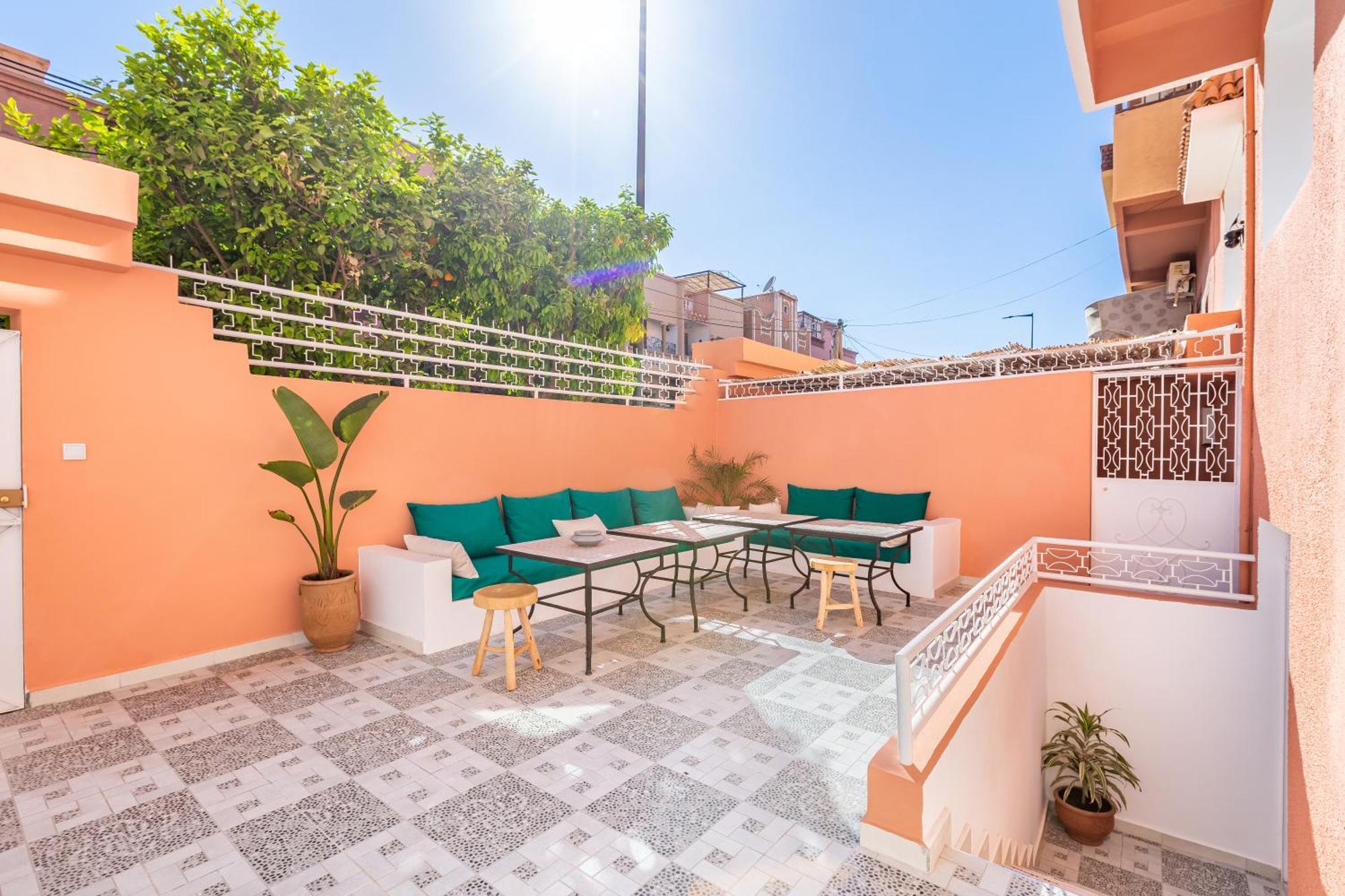 Riad Elegant Et Convivial, Piscine Chauffee & Spa, Familles & Couples Marrakesh Exterior photo
